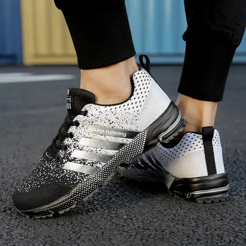 Zapatos de tabla con diseño llamativo de calle explosiva para hombre con colores únicos a juego, transpirables, cómodos y antideslizantes para caminar