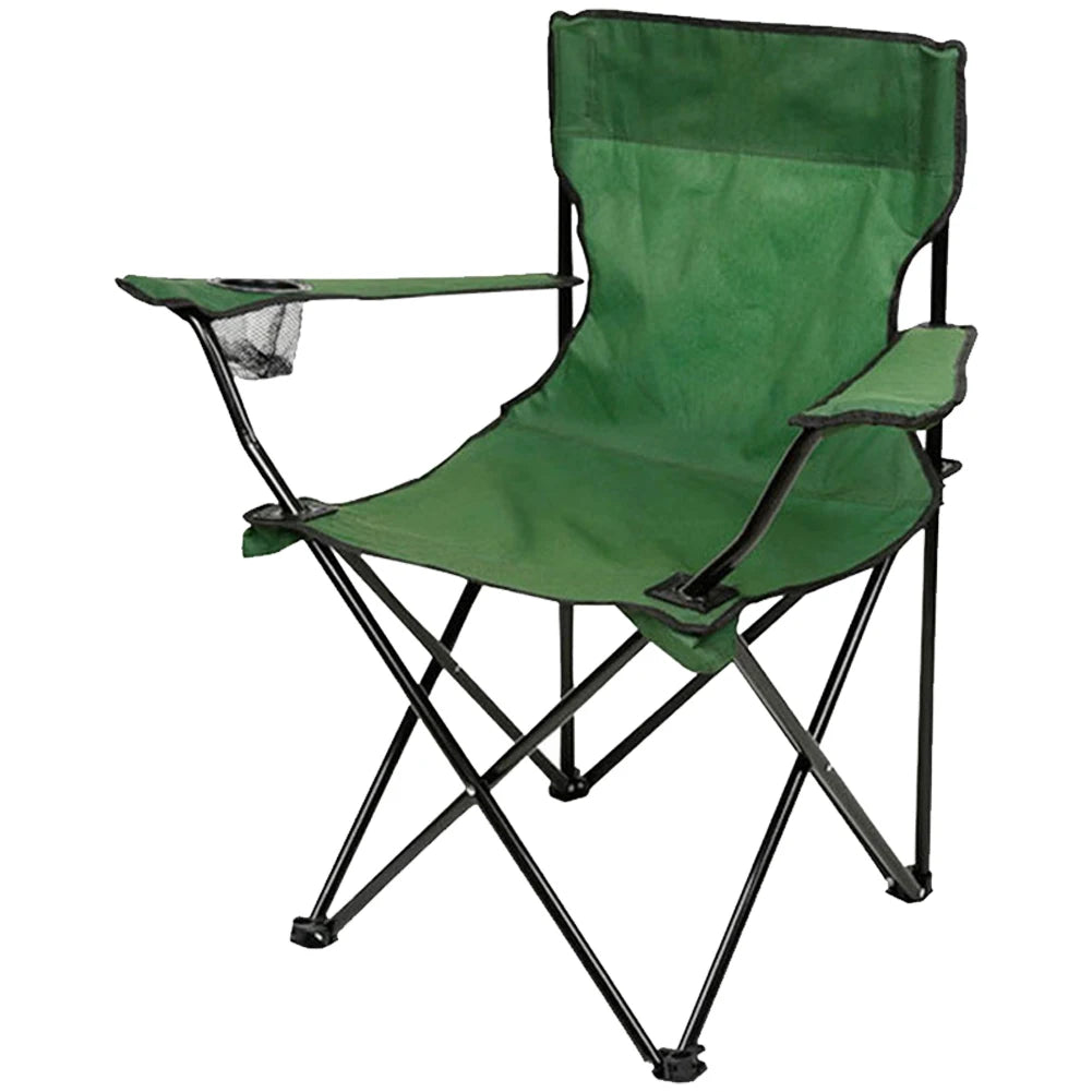 Silla plegable para exteriores, silla de Camping con portabotellas, sillas de tela Oxford para Picnic, sillas portÃ¡tiles para pesca en la playa, silla para exteriores
