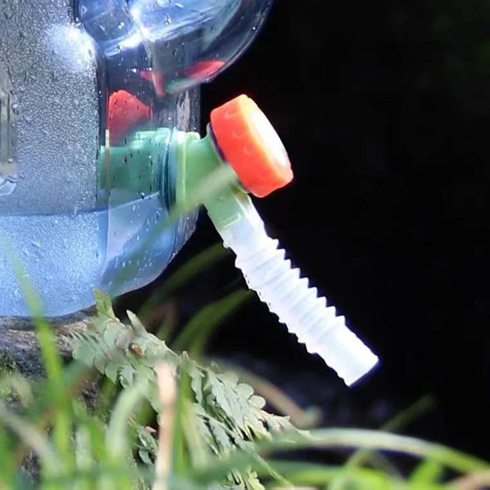 Tubo de extensión de grifo portátil, accesorios de cubo de agua, extensor de manguera de grifo telescópico, tubo extensible para acampar al aire libre