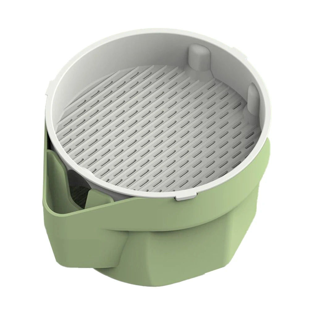 Nuevo 1 Uds. Plato de brotes para Gato, maceta para cultivo, planta hidropónica, hierba para gatos, germinación, digestión, plato de inicio, caja de cultivo para invernadero