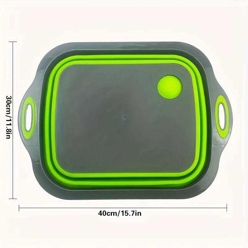 1 lavabo portátil que ahorra espacio con fregadero incorporado y función de almacenamiento: perfecto para acampar al aire libre, viajar y uso doméstico.