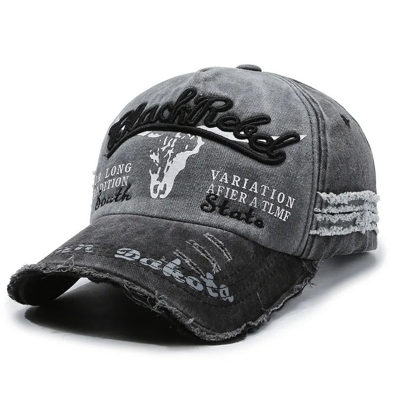Nueva gorra de bÃ©isbol de algodÃ³n lavada a la moda para hombre, gorra deportiva Retro para hombre para las cuatro estaciones, gorra deportiva para exteriores, accesorio para hombre