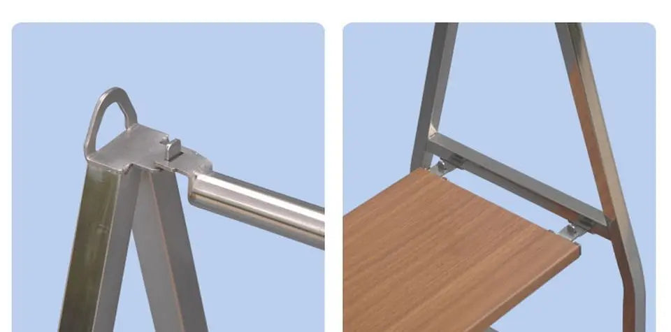 Estante de almacenamiento para acampar al aire libre, estante plegable portátil, estante de almacenamiento para jardín, soporte de acero inoxidable