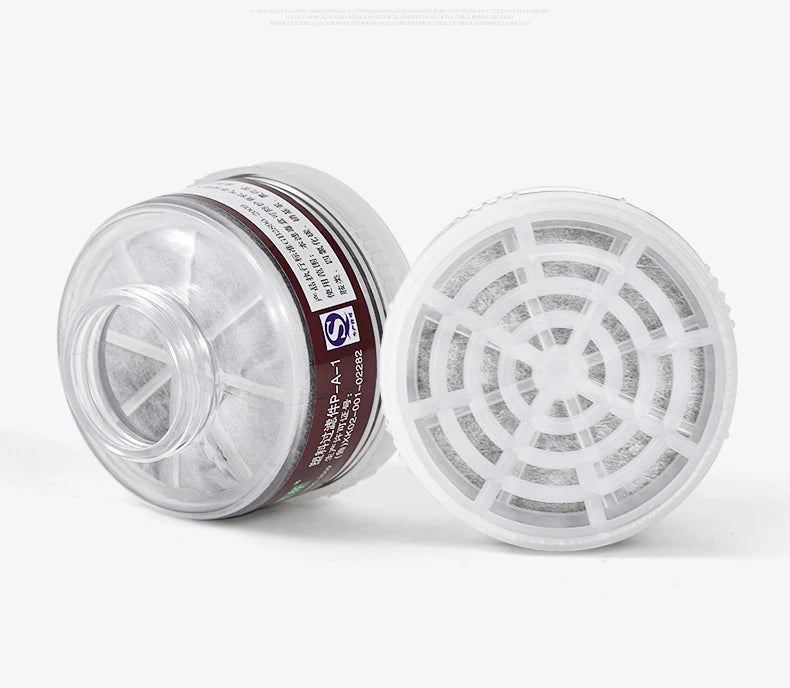 MÃƒÂ¡scara de Gas fantasma de cara completa negra creativa, respirador de goma, mÃƒÂ¡scara de prevenciÃƒÂ³n quÃƒÂ­mica, capucha RD40 de 40mm para pintar pesticidas en aerosol