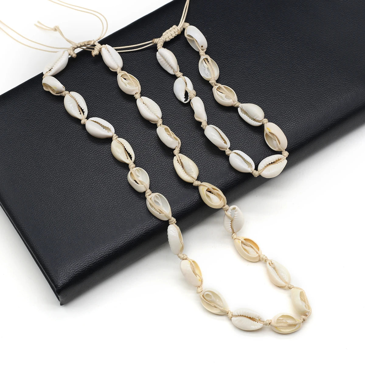 1 Juego de collares y pulseras de cuentas naturales de agua dulce, accesorios de joyería encantadores, decoración navideña de verano, regalos diarios