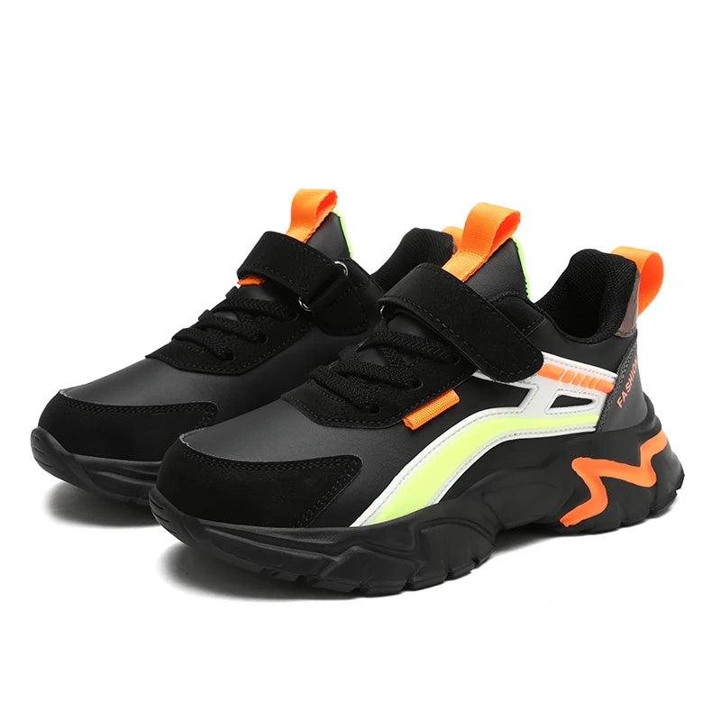 Zapatos informales para niños, zapatos de suela blanda para niños, zapatillas antideslizantes, zapatos para estudiantes al aire libre, calzado deportivo rosa para caminar para niñas