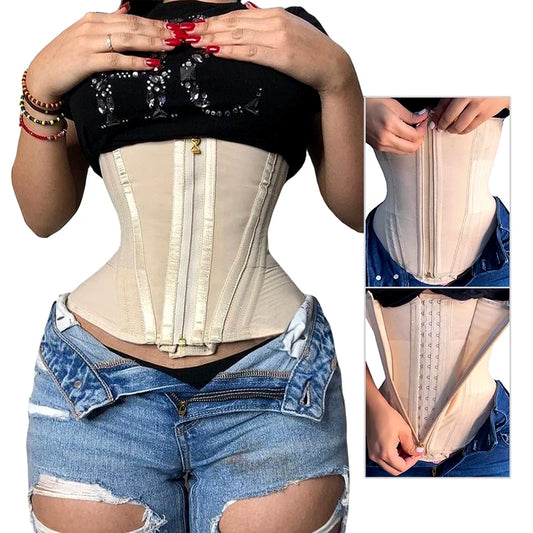 Corsé reductor de fajas moldeadoras, faja colombiana para esculpir el cuerpo, cinturón, correa de modelado, Fajas posparto, ropa moldeadora femenina