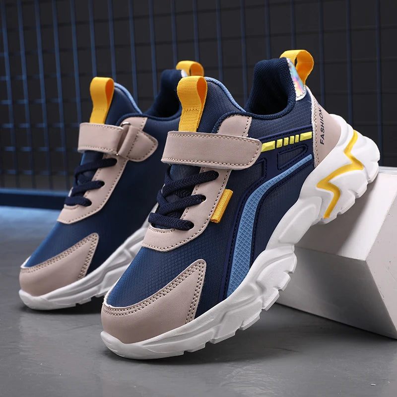 Zapatos informales para niños, zapatos de suela blanda para niños, zapatillas antideslizantes, zapatos para estudiantes al aire libre, calzado deportivo rosa para caminar para niñas