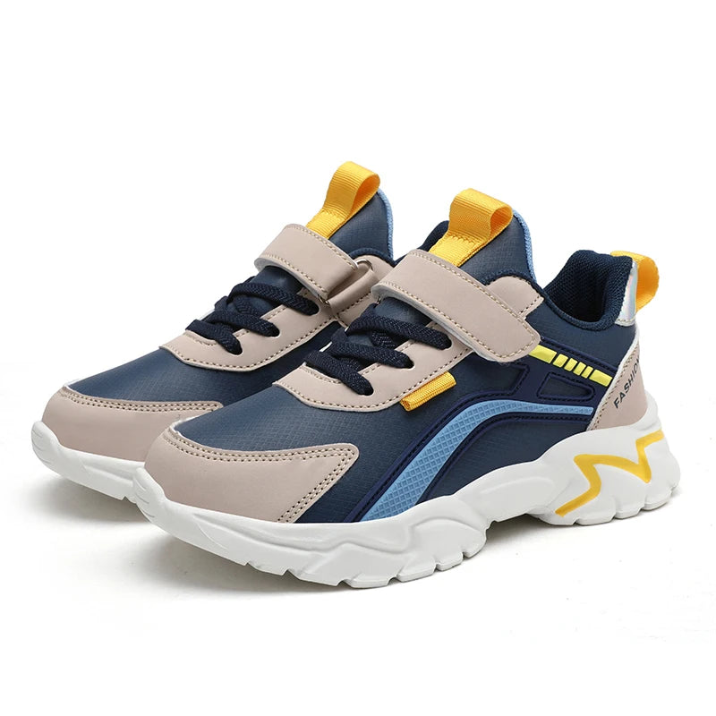 Zapatos informales para niños, zapatos de suela blanda para niños, zapatillas antideslizantes, zapatos para estudiantes al aire libre, calzado deportivo rosa para caminar para niñas