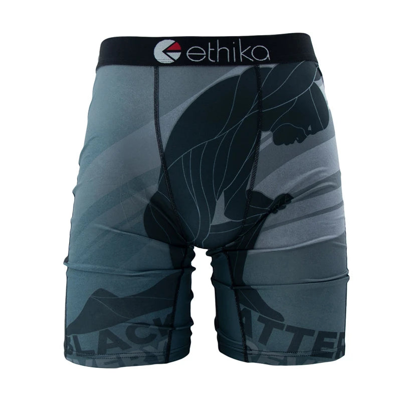 ETHIKA ropa interior 1 Uds. Boxershorts estampados sexis para hombre bañadores transpirables para hombre de talla grande S-3XL calzoncillos de natación para hombre bragas para hombre