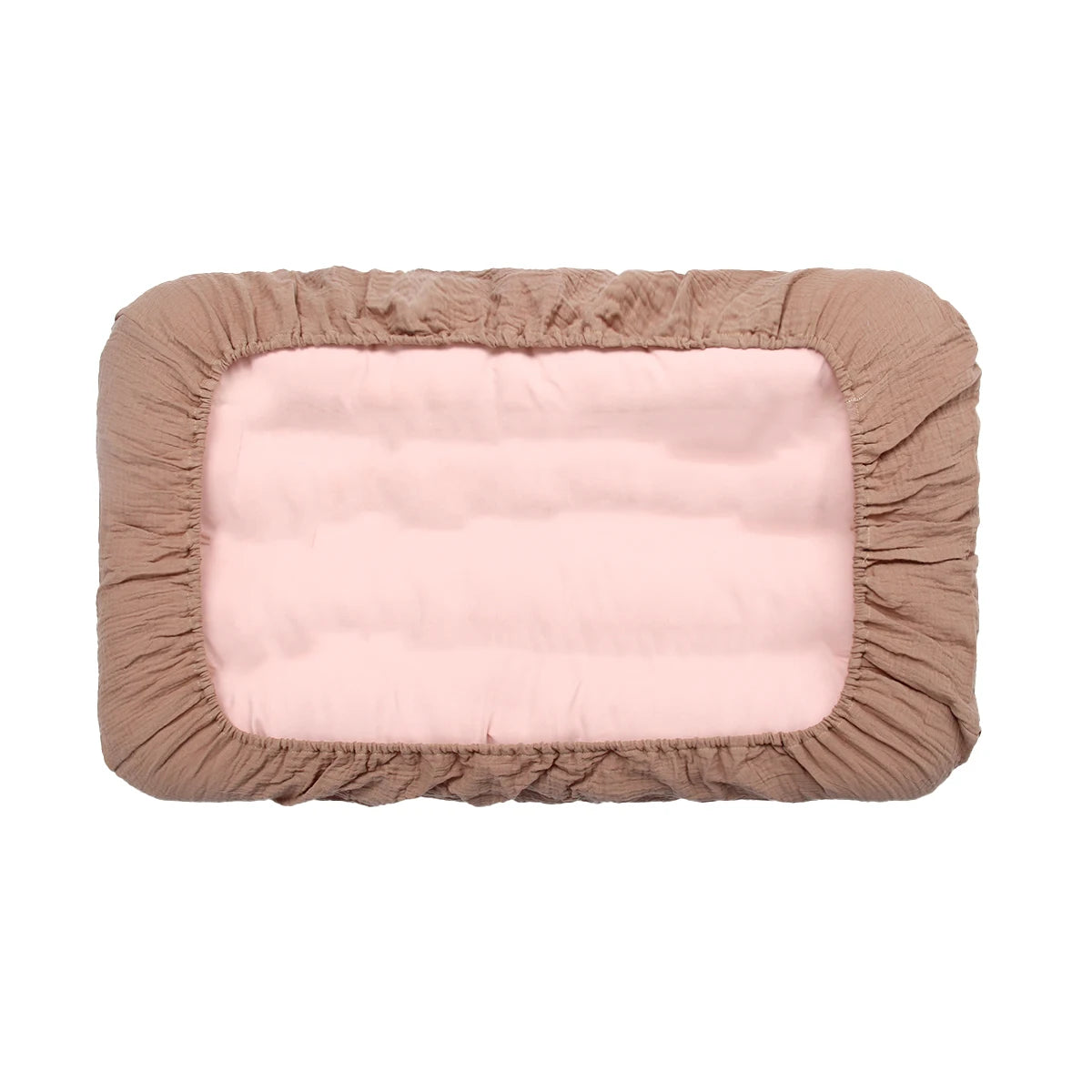 Funda para cambiador de muselina para niñas y niños, Sábana de algodón puro ultrasuave, Sábana para cambiar pañales para recién nacidos, Juego de 2