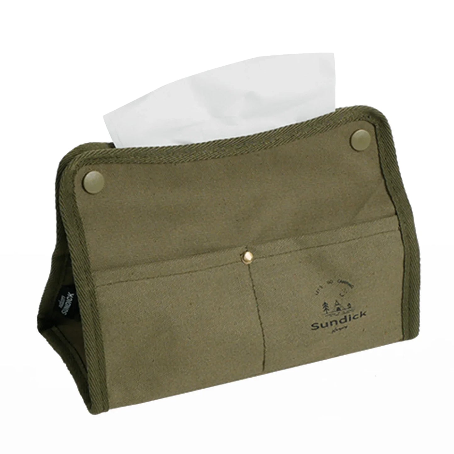 Caja de pañuelos húmedos para exteriores, dispensador de toallitas húmedas de papel de lona, almacenamiento colgante para accesorios de Camping al aire libre