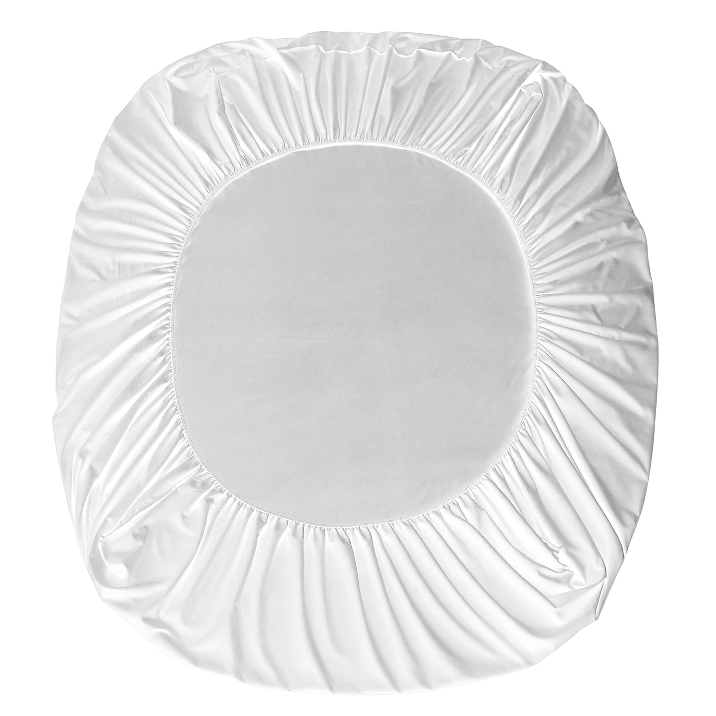 Sábana bajera de algodón, funda protectora, uso en hotel, banda elástica, sin colchón, tacto cómodo