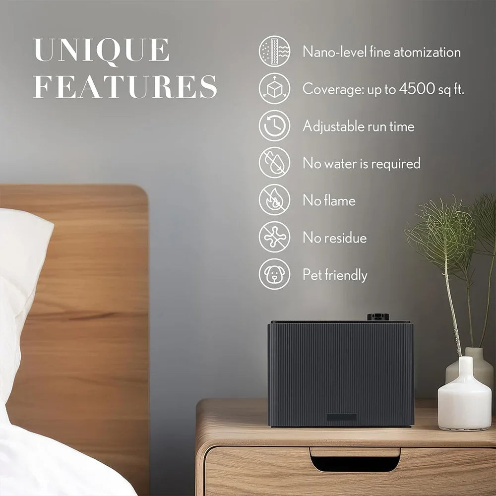 Difusor de fragancia NAMSTE de 4000m3, mÃƒÂ¡quina de aire aromÃƒÂ¡tico con sincronizaciÃƒÂ³n inteligente para el hogar, Hotel, Spa, difusor de Aroma HVAC, ambientador elÃƒÂ©ctrico