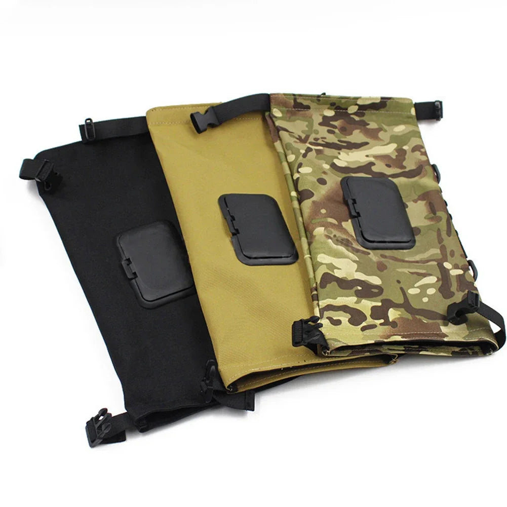 Caja de pañuelos húmedos para exteriores, dispensador de toallitas húmedas de papel de lona, almacenamiento colgante para accesorios de Camping al aire libre