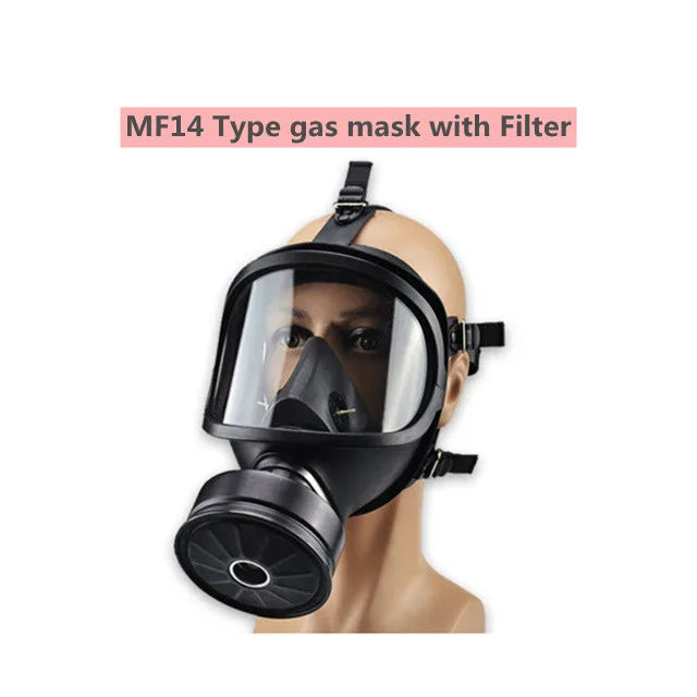 Nuevo Respirador MF14/87, mÃƒÂ¡scara de Gas de cara completa con filtro de carbÃƒÂ³n activado para protecciÃƒÂ³n contra la contaminaciÃƒÂ³n nuclear y los vapores, productos quÃƒÂ­micos