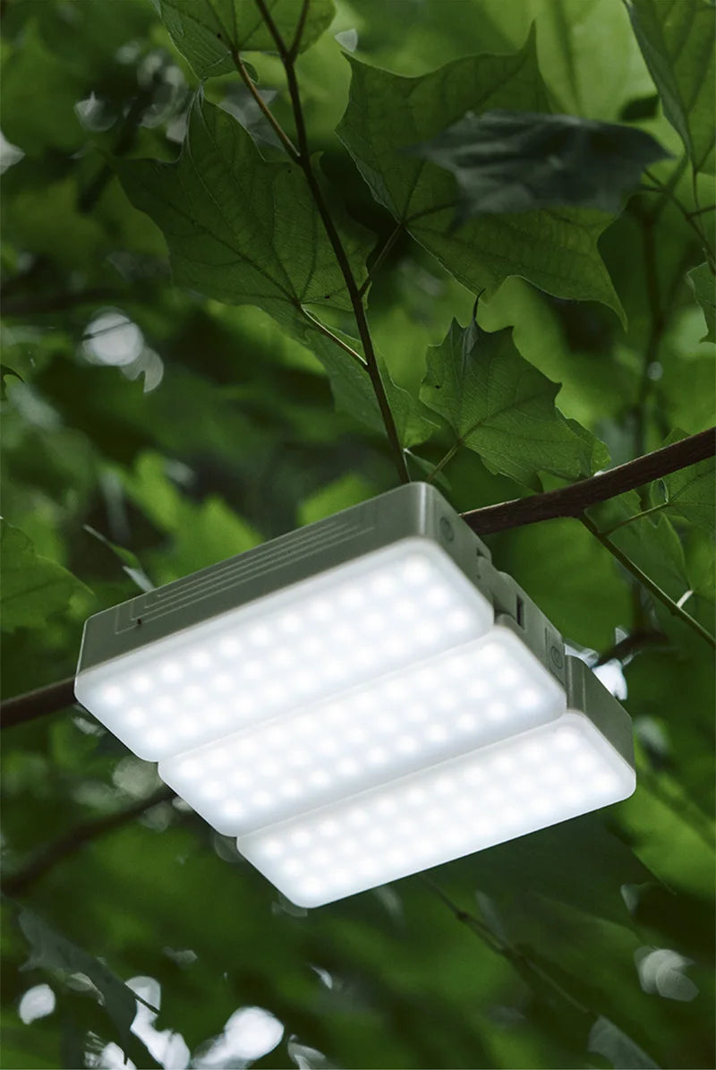 Naturehike-luz LED para tienda de campaña, linterna portátil recargable, lámpara de trabajo, iluminación de mantenimiento al aire libre, luz plegable tipo C