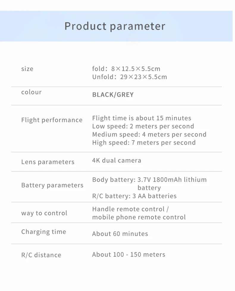 Nuevo Dron E99Pro RC 4K profesional con cÃ¡mara HD gran angular de 1080P helicÃ³ptero plegable WIFI FPV altura mantener juguete de regalo