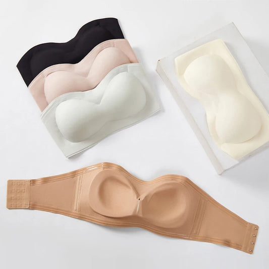2 unids/set sujetador adhesivo sin tirantes Push-Up antideslizante pecho pequeño ligero Sexy lencería Invisible mujeres todos los días fiesta boda