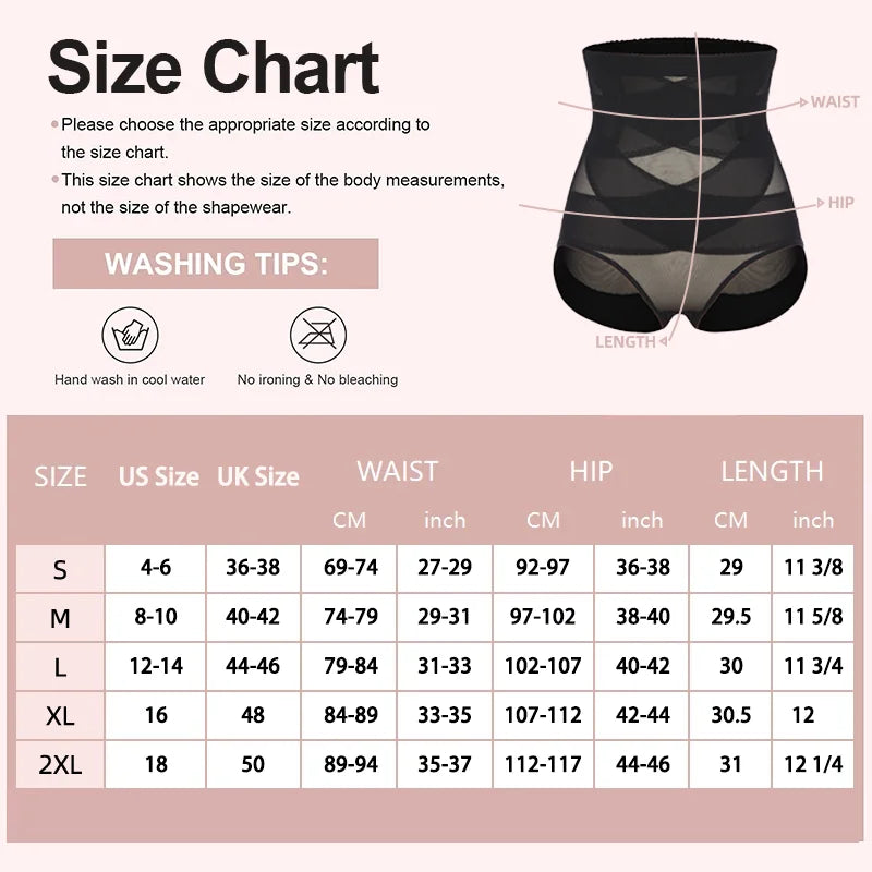 Faja moldeadora de cuerpo de cintura alta, fajas en forma de X, Control de barriga, bragas moldeadoras, entrenador de cintura adelgazante, levantador de glúteos, moldeadores de ropa interior