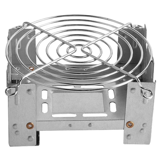 Mini quemador de estufa de Alcohol, cocina de combustible sólida portátil para mochilero, estufa de Camping a prueba de viento para emergencias y barbacoa al aire libre, 1 ud.