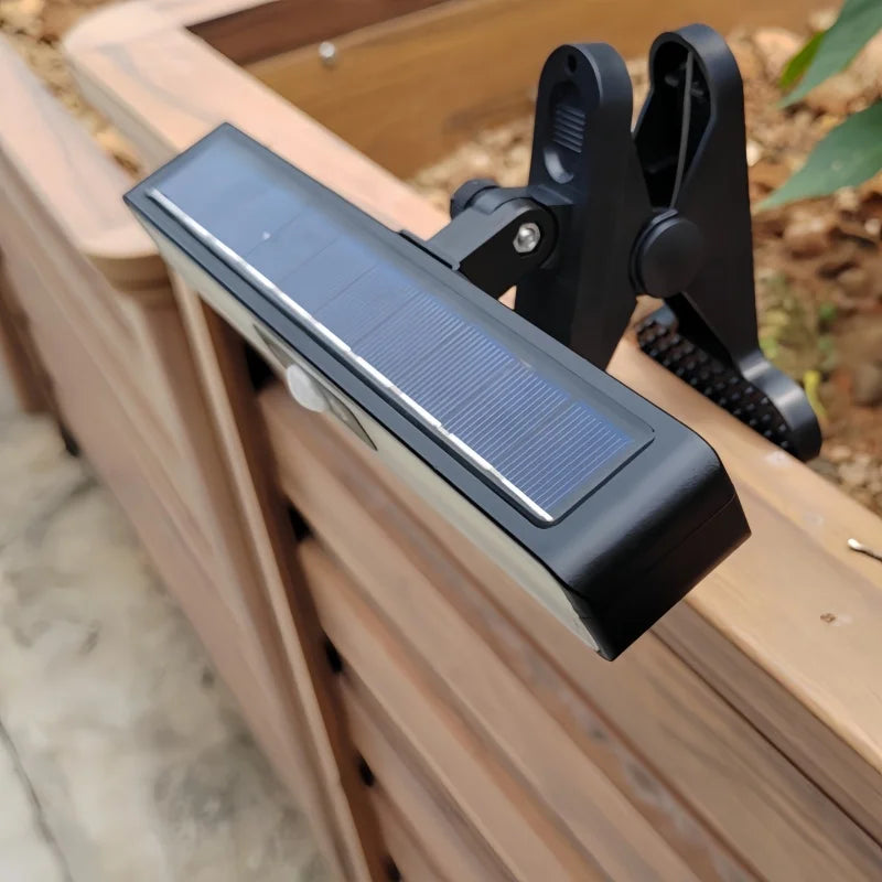 Luces solares para jardín al aire libre, lámpara LED impermeable de inducción humana para paisaje, equipo de iluminación para Picnic y acampada