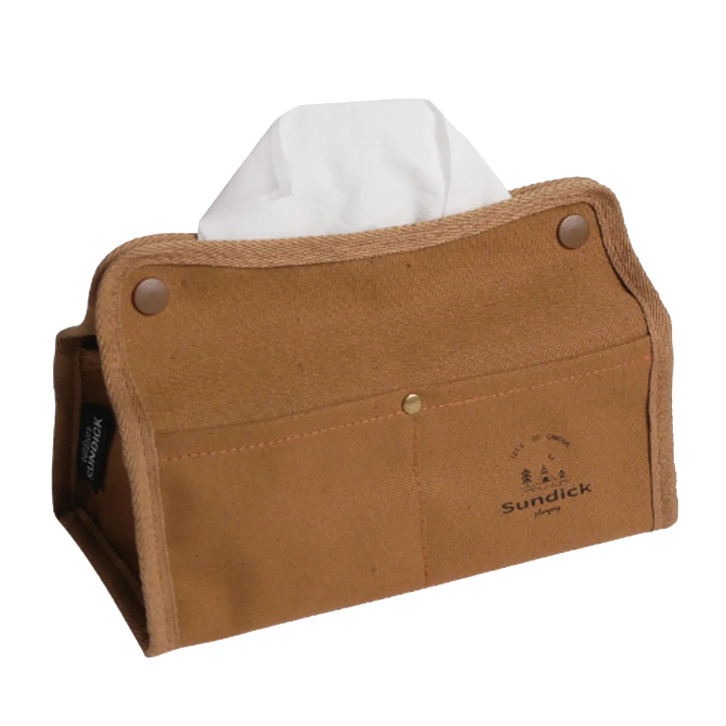 Caja de pañuelos húmedos para exteriores, dispensador de toallitas húmedas de papel de lona, almacenamiento colgante para accesorios de Camping al aire libre