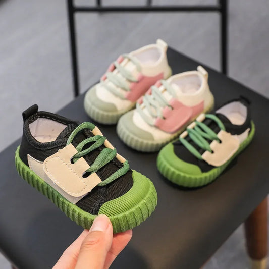 Zapatos informales para bebÃ©s y niÃ±os, moda Primavera otoÃ±o 2023, zapatillas de deporte para niÃ±os pequeÃ±os, zapatos de lona cÃ³modos de suela blanda para niÃ±os