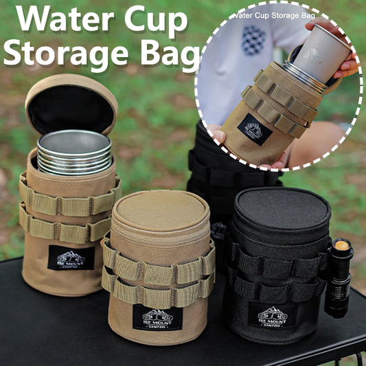 Bolsa de almacenamiento de viaje, bolsa ligera con agujeros colgantes, accesorio de Camping con asa para viajes al aire libre