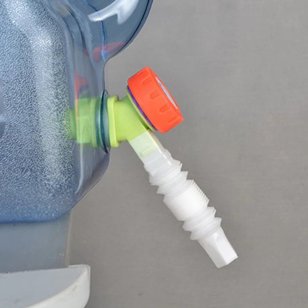 Tubo de extensión de grifo portátil, accesorios de cubo de agua, extensor de manguera de grifo telescópico, tubo extensible para acampar al aire libre