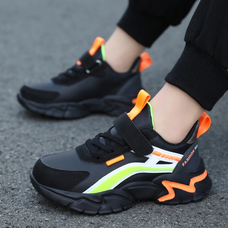 Zapatos informales para niños, zapatos de suela blanda para niños, zapatillas antideslizantes, zapatos para estudiantes al aire libre, calzado deportivo rosa para caminar para niñas