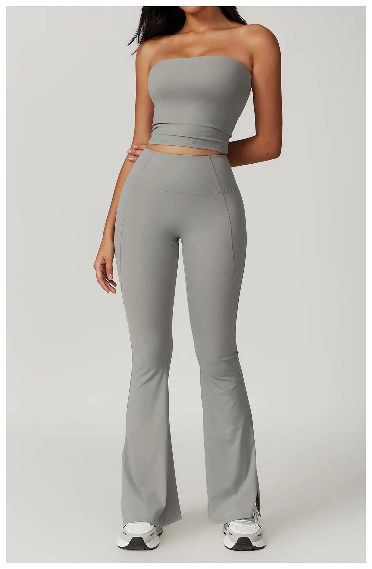 Chaleco de Yoga sin tirantes para mujer, Sujetador deportivo Sexy con parte de atrás bonita para mujer, ropa interior para gimnasio, Top deportivo de secado rápido que absorbe los golpes