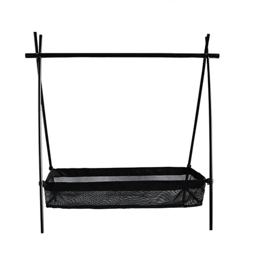 Bolsa de almacenamiento para debajo de la mesa de Picnic, caja de almacenamiento de escritorio, trípode, cesta de malla, organizador, mesa de Camping, estante de trípode para Picnic y Camping