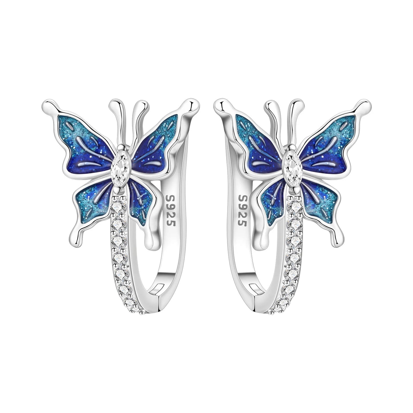Orstarry-pendientes circulares de Plata de Ley 925 con forma de gota para mujer, aretes colgantes, joyería versátil para fiesta, regalos