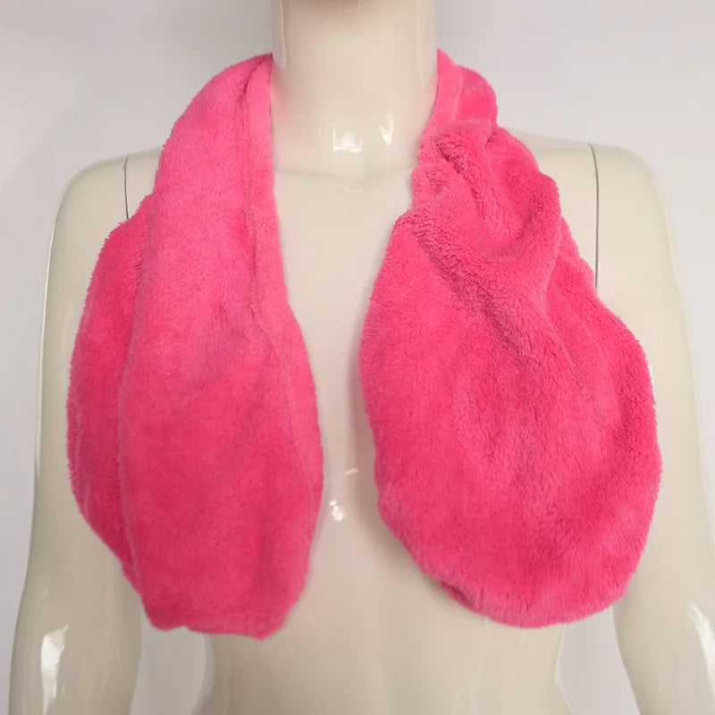 Sujetador de toalla para el sudor para mujer, Tops suaves y cómodos, sujetador de realce para baño, toalla absorbente para el sudor, sujetador envolvente para el pecho con cuello Halter 2023
