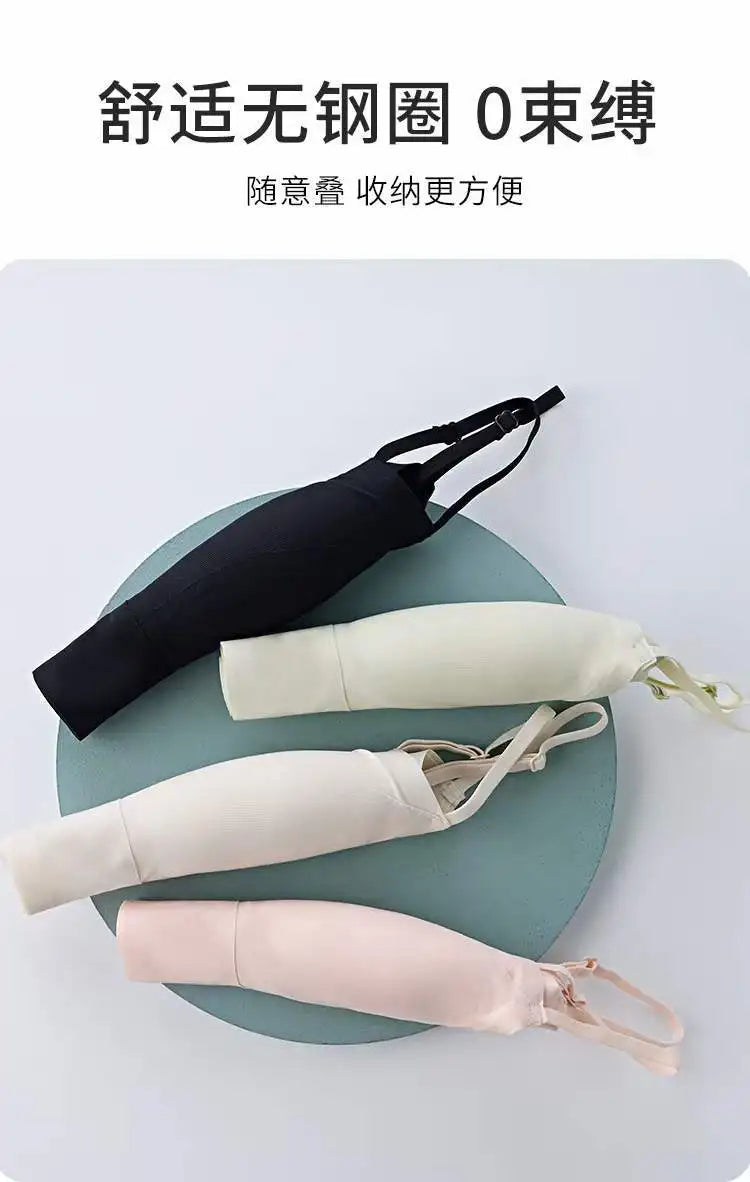 Sujetador Invisible de realce con espalda descubierta para mujer, sujetadores sexys de corte bajo, ropa interior de boda con espalda abierta, lencería sin costuras 2024