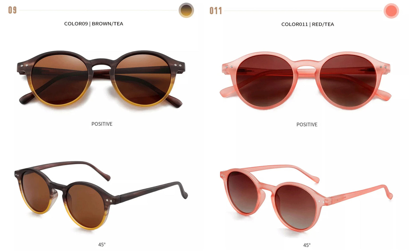 ZENOTTIC (tamaÃƒÂ±o S) gafas de sol polarizadas circulares Retro 2024 2025 hombres mujeres Vintage pequeÃƒÂ±as gafas de sol redondas UV400 gafas de sol