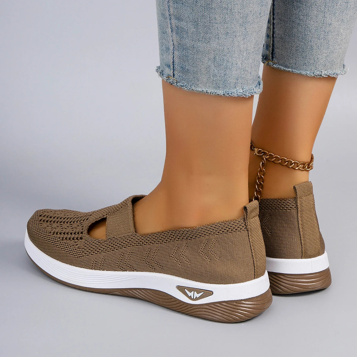 Nuevos zapatos deportivos de primavera para mujer, zapatos deportivos informales a la moda, transpirables, ligeros, antideslizantes, resistentes al desgaste, zapatos planos