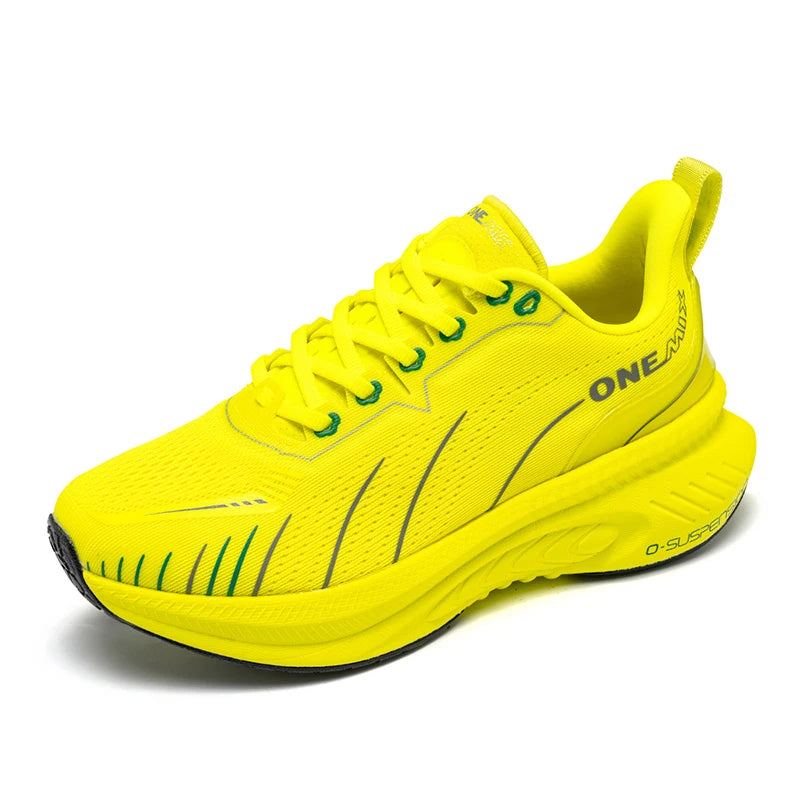 Â¡Novedad de ONEMIX! Zapatillas de correr para hombre, zapatillas deportivas antideslizantes para mujer