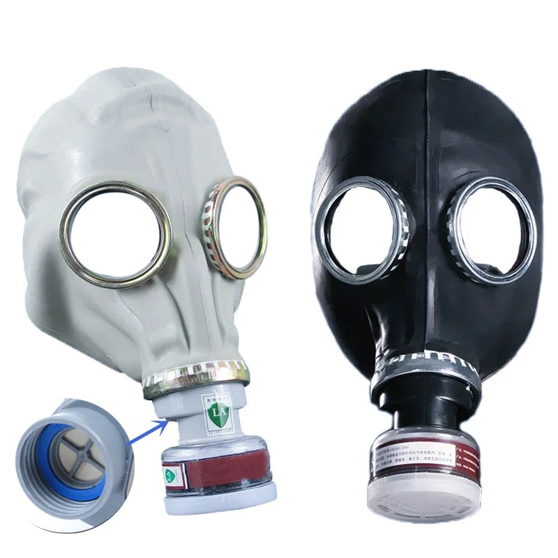 MÃƒÂ¡scara de resina quÃƒÂ­mica Seguridad industrial MÃƒÂ¡scara de gas de cara completa Pintura Seguridad en el lugar de trabajo Caja de filtro de carbÃƒÂ³n Respirador de polvo Silicona grande