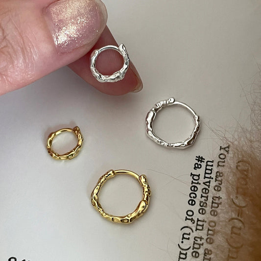Pendientes de plata de ley 925 con temperamento Simple para mujer, accesorios de joyería de boda