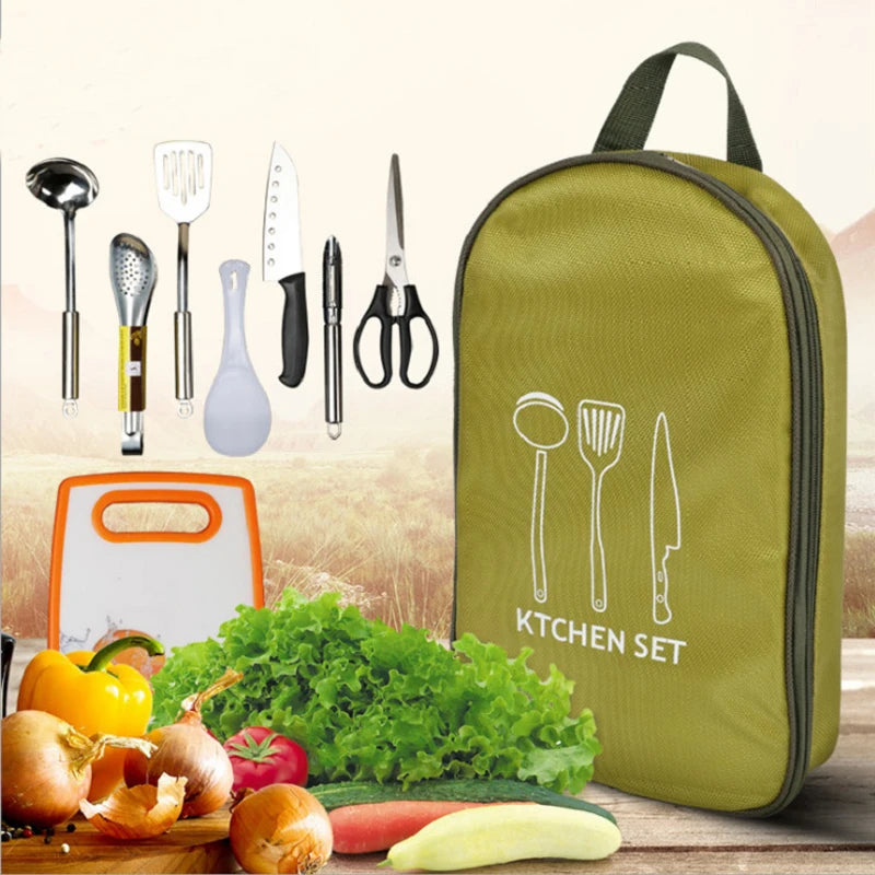 Bolsa de almacenamiento de Sierra Bowl Oxford, vajilla impermeable, tazas, Estuche de transporte, organizador para acampar al aire libre, viaje, barbacoa, bolsa de Picnic