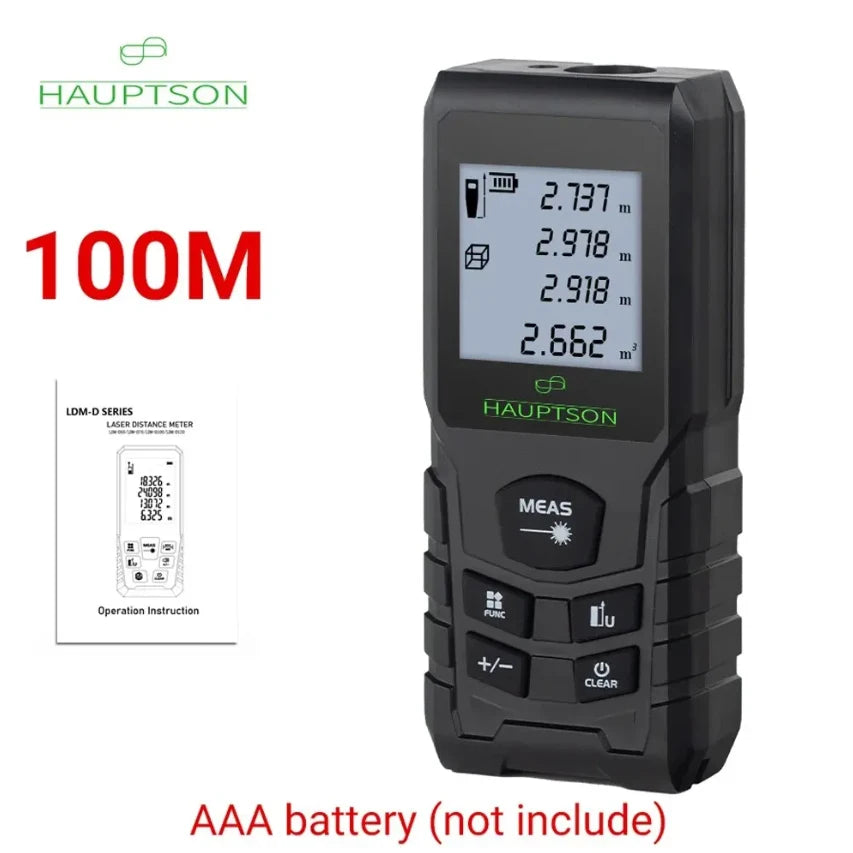 HAUPTSON 70/100M telÃ©metro lÃ¡ser medidor de distancia telÃ©metro cinta lÃ¡ser telÃ©metro construcciÃ³n
