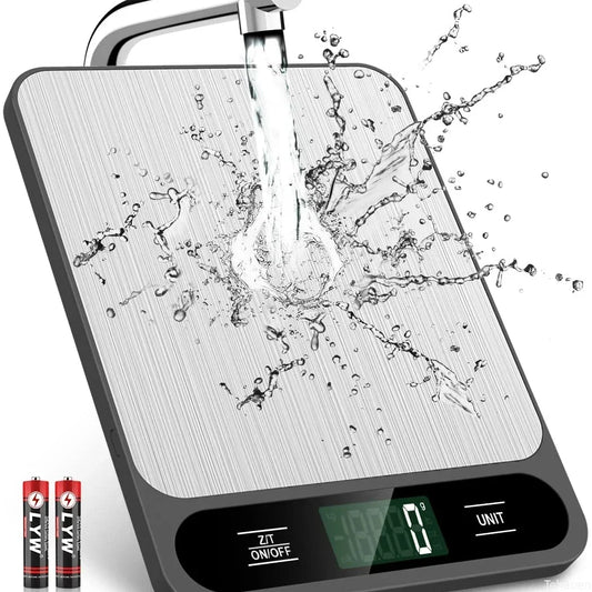 Báscula Digital de cocina, báscula de peso de 10Kg/1g, báscula Usb para alimentos y café, báscula Digital electrónica inteligente resistente al agua para hornear y cocinar
