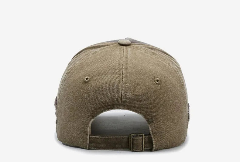 Nueva gorra de bÃ©isbol de algodÃ³n lavada a la moda para hombre, gorra deportiva Retro para hombre para las cuatro estaciones, gorra deportiva para exteriores, accesorio para hombre