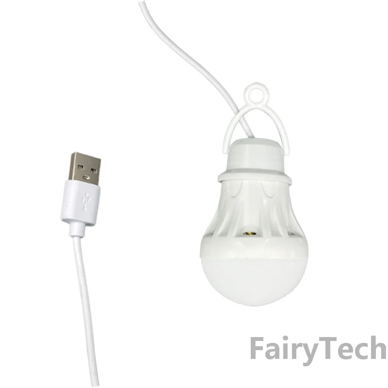 Linterna Led DC5V, lámpara de luz para campamento, bombilla de emergencia Usb, lámpara colgante para tienda de campaña para trabajo, barbacoa, pesca, reparación, equipo de Camping para exteriores