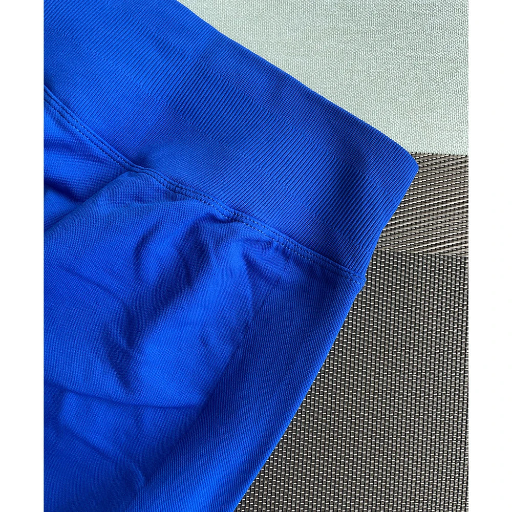 TKITK-mallas deportivas sin costuras para mujer, pantalones de Yoga con banda baja acanalada, ropa de gimnasio, ropa de entrenamiento para Fitness, medias elásticas