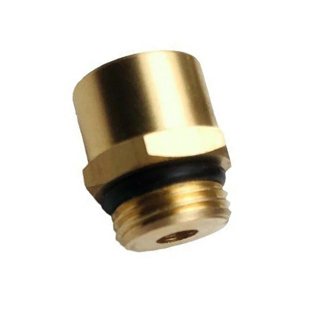 Adaptador de cobre para estufa de Camping, convertidor de Gas, casete, horno, conector de estufa, piezas de conversión de apagado automático