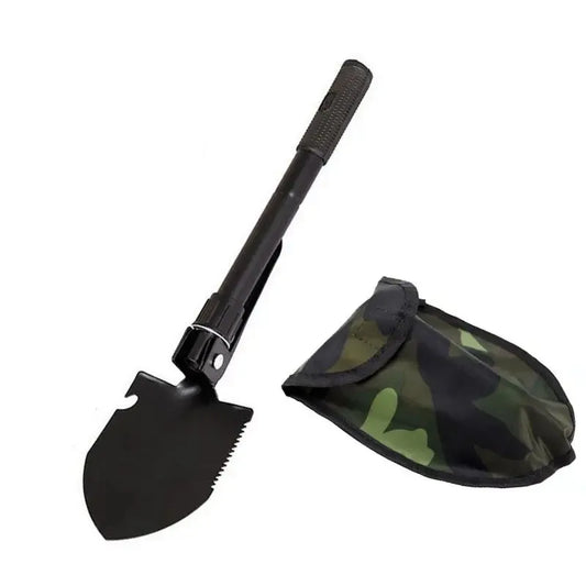 Pala de ingeniero, pala militar para exteriores, pala militar plegable multifuncional, vehículo, pala de pesca para acampar, púa, 1 ud.