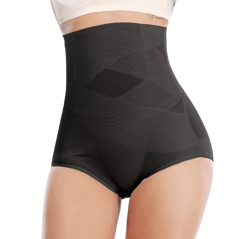 Faja moldeadora de cuerpo de cintura alta, fajas en forma de X, Control de barriga, bragas moldeadoras, entrenador de cintura adelgazante, levantador de glúteos, moldeadores de ropa interior